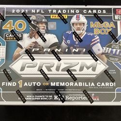 2021 Panini Prizm NFL Football Target Exclusive Mega Box 1 Auto/Mem 3 Silvers Thumbnail