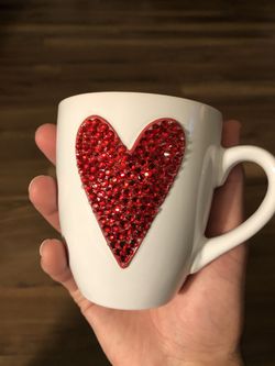 New Rhinestoned Tea Cups $10 each Thumbnail