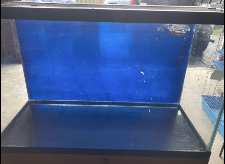 55 Gallon Tank With Lid & Stand