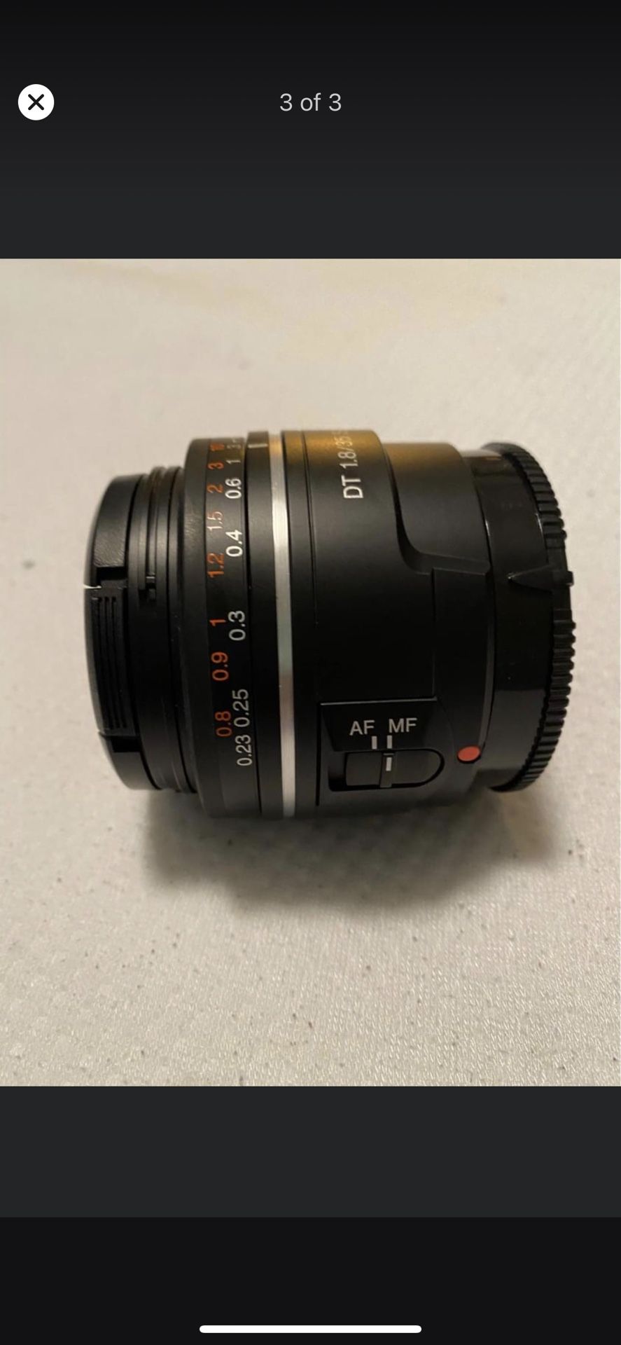 Sony 35mm F/1.8