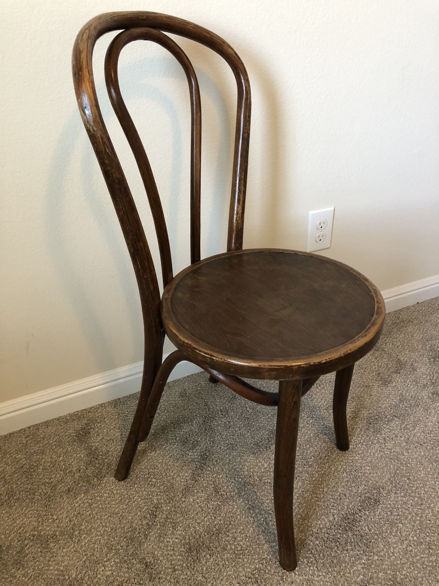 Bistro wood chair