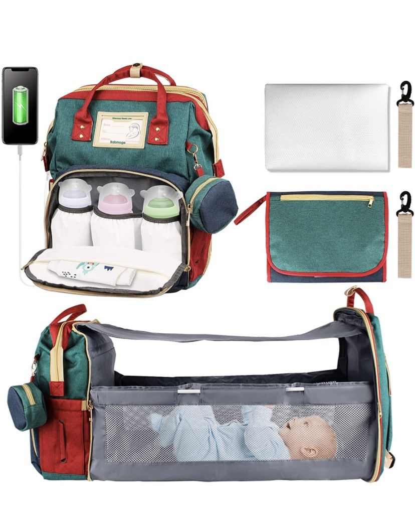 3 In 1 Diaper Bag Backpack