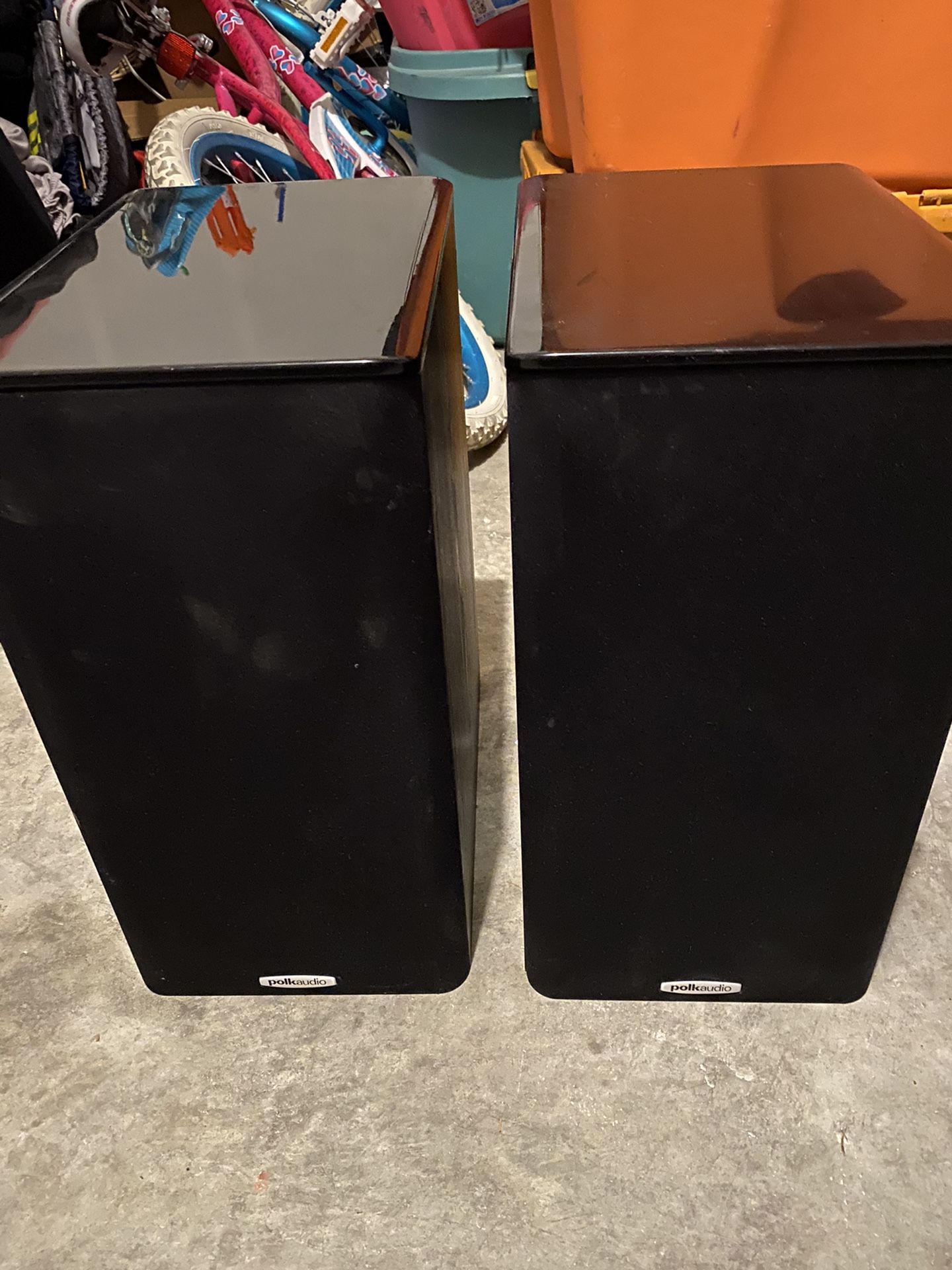 POLK AUDIO BOOK SHELF SPEAKERS $99
