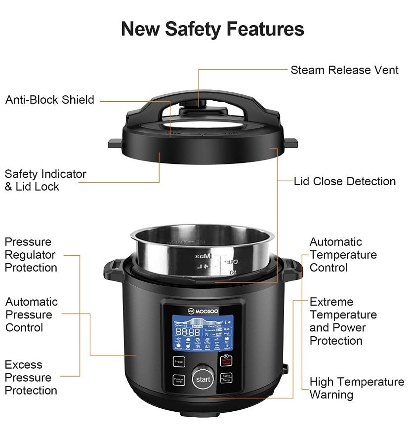 12-in-1 Electric Pressure Cooker