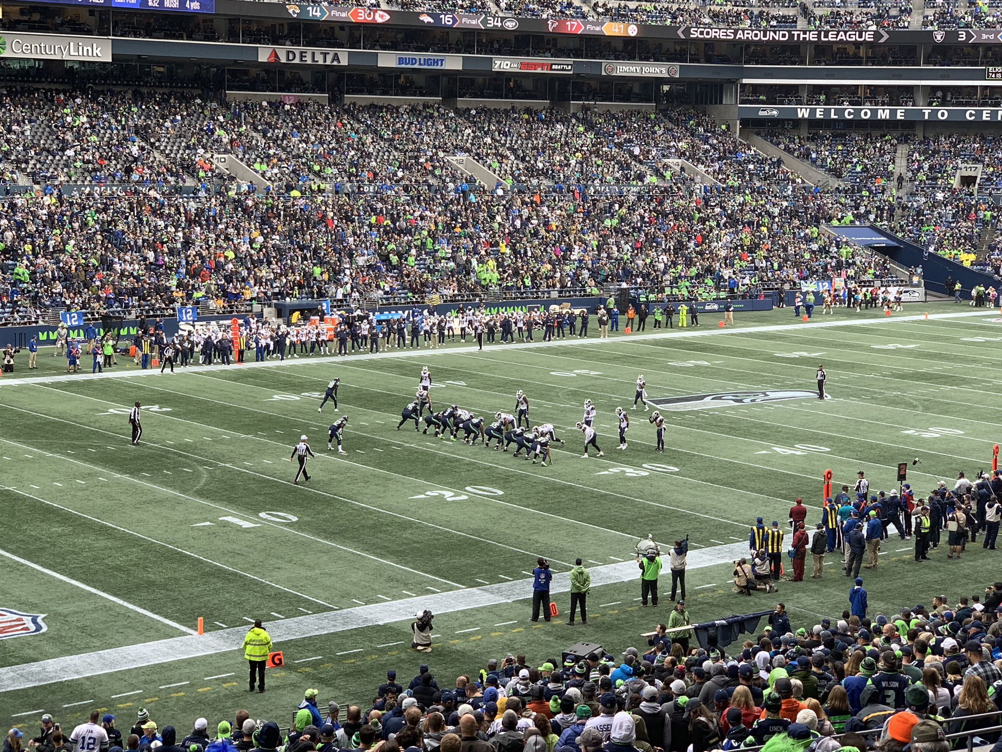 2 Tickets For Seahawks vs Saints MNF w/ Parking Pass