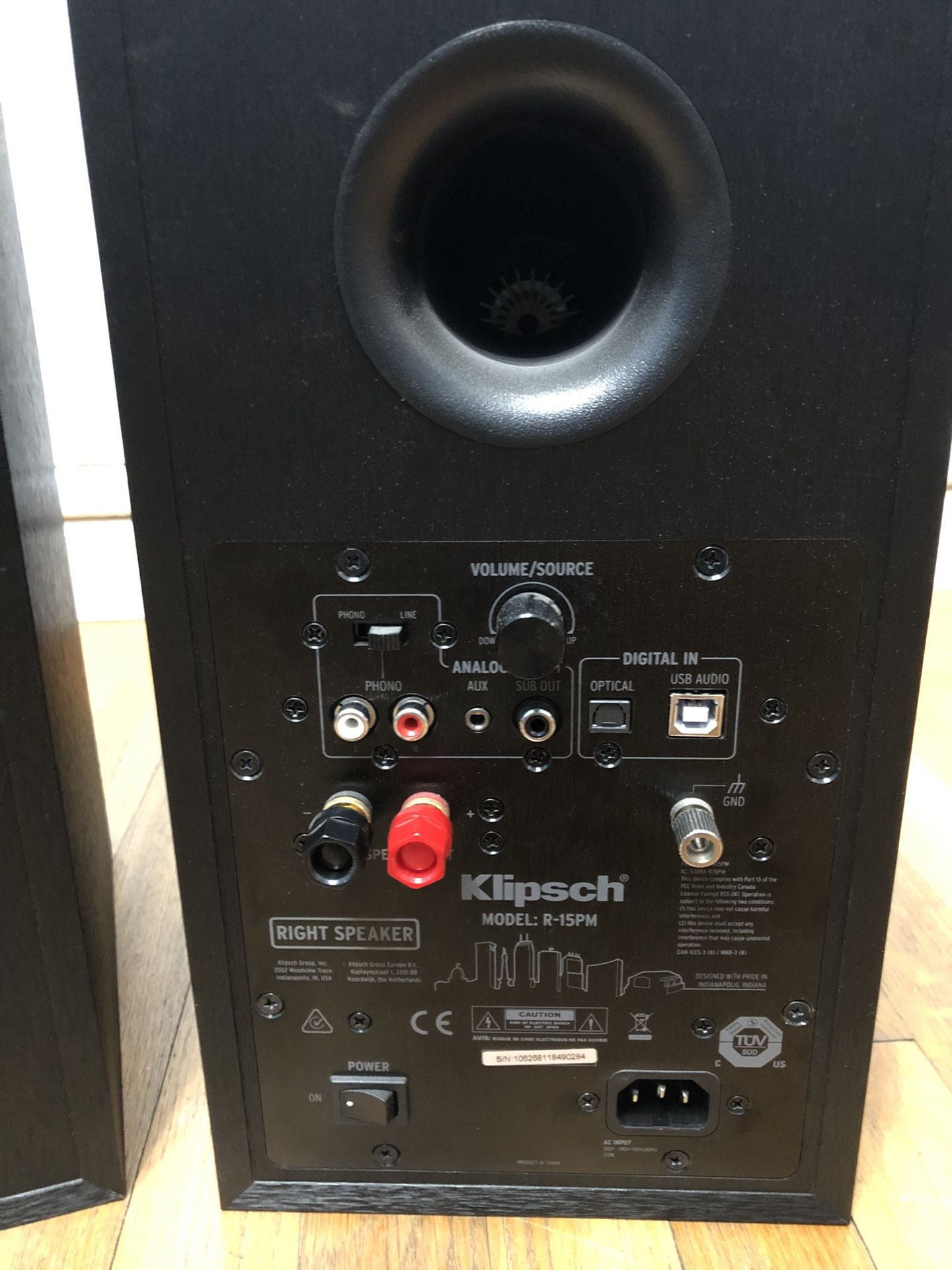 Klipsch R-15PM Active Speakers