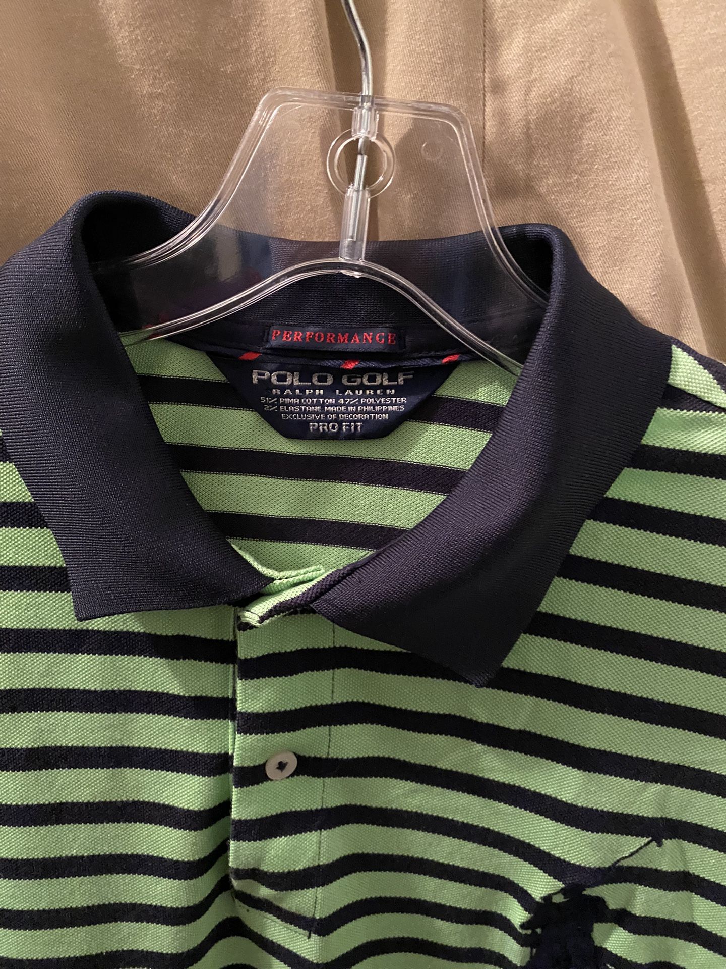 Ralph Lauren Polo Men’s Golf Khaki Pants - W38 + Ralph Lauren Polo Golf Shirt