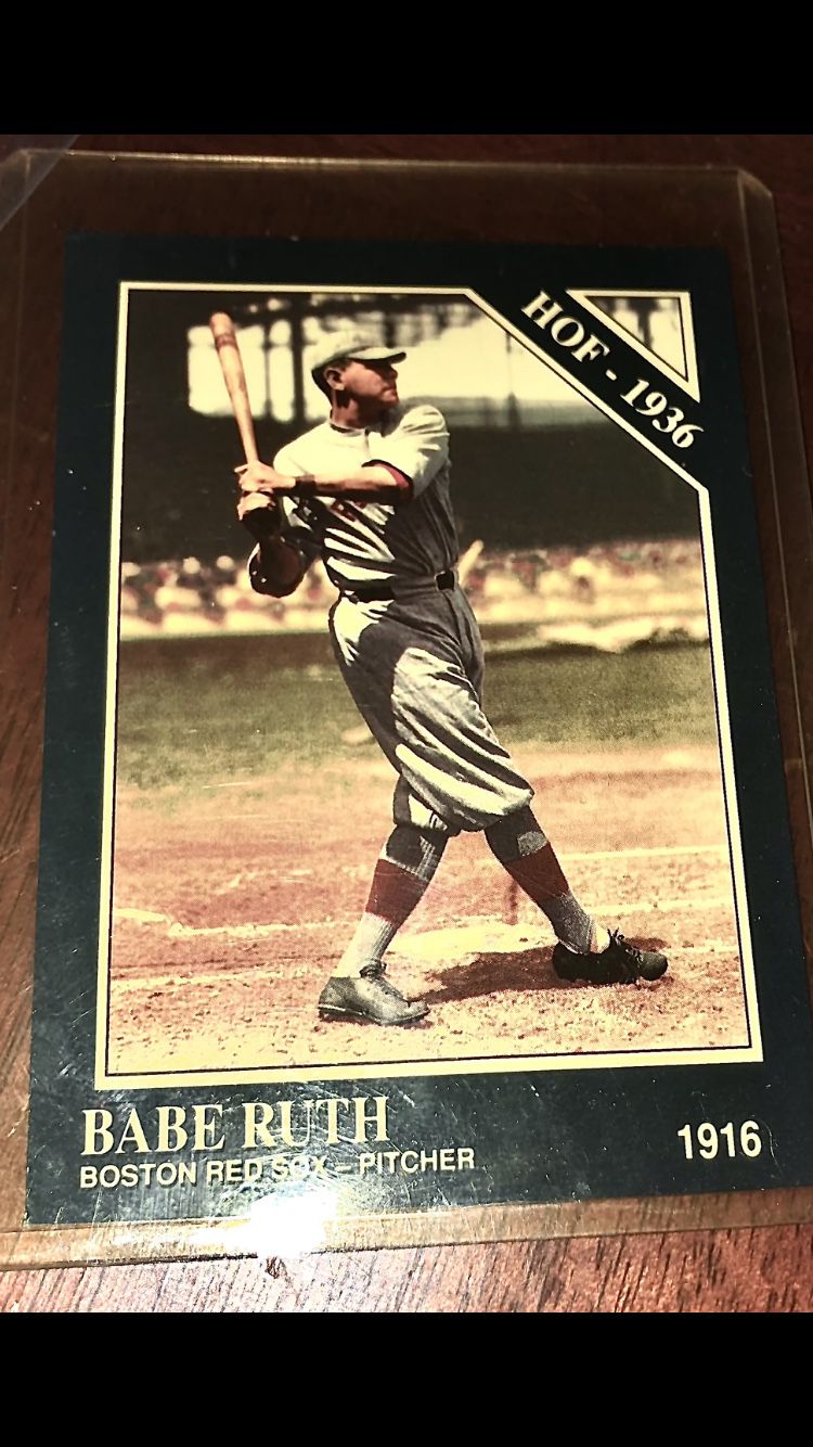 Babe Ruth  Big Box Or Cards I Have Not Went Through Dates Back To 1936