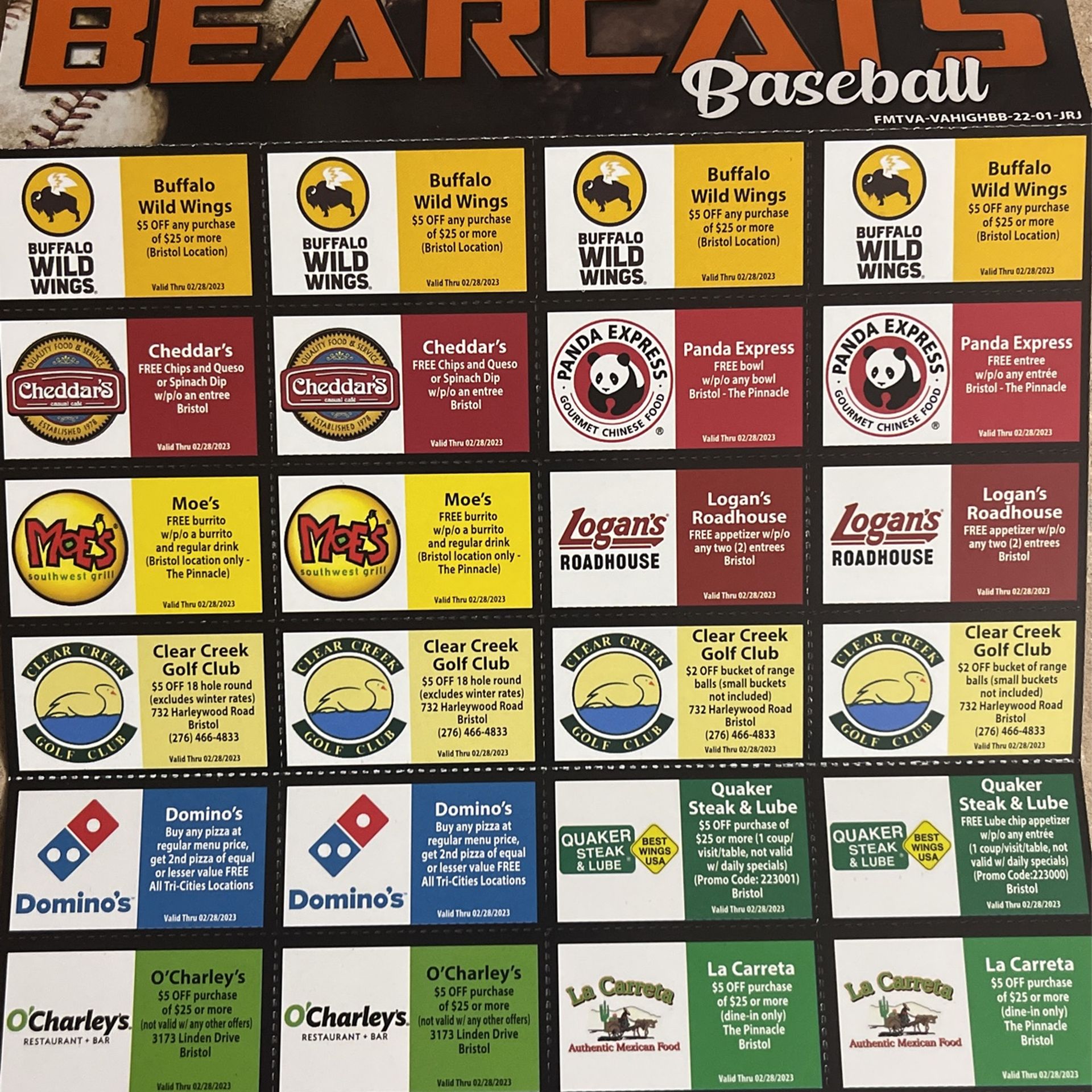 Baseball Fundraiser For VHS