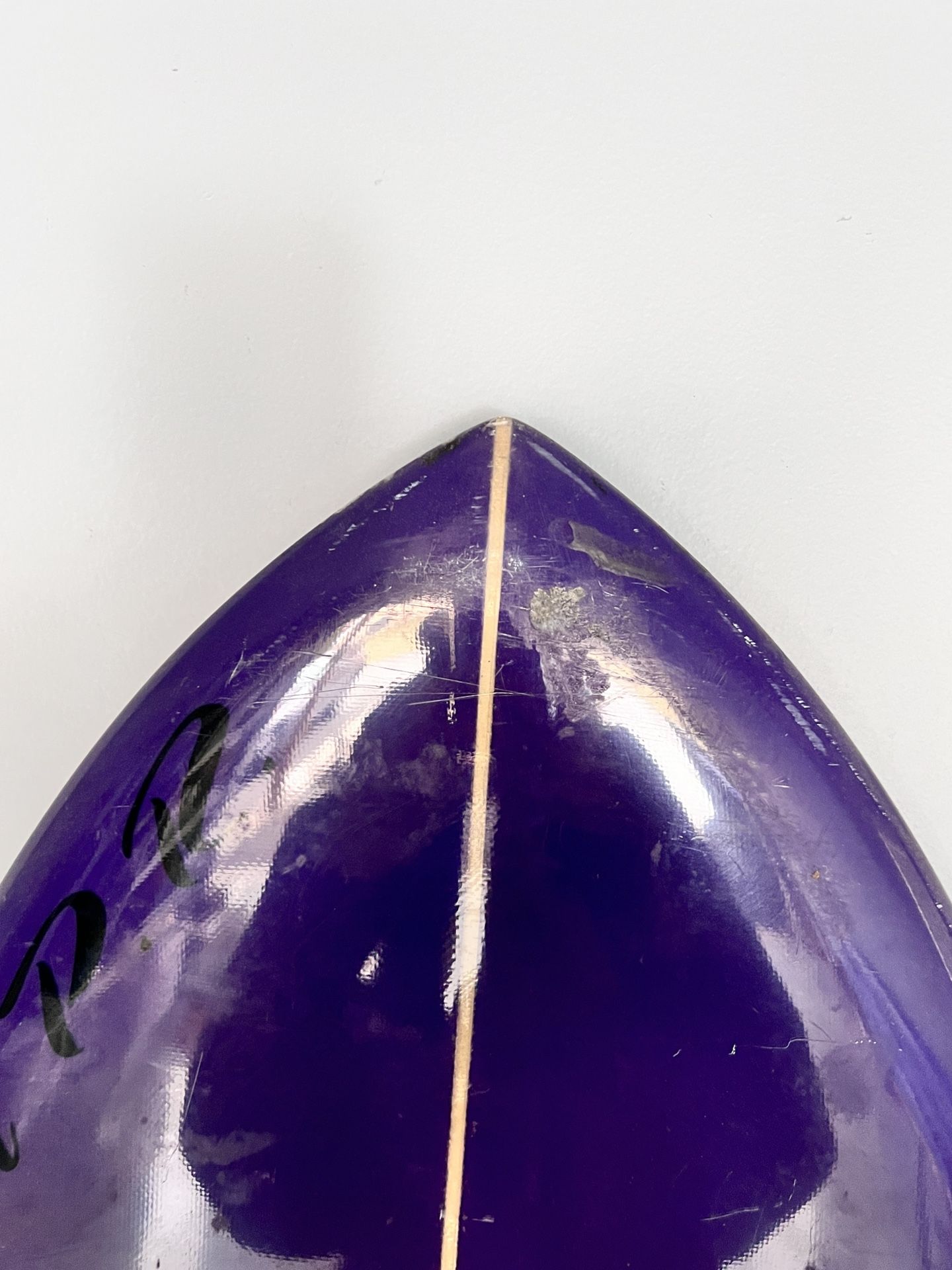 Retro Twin Fin Surfboard