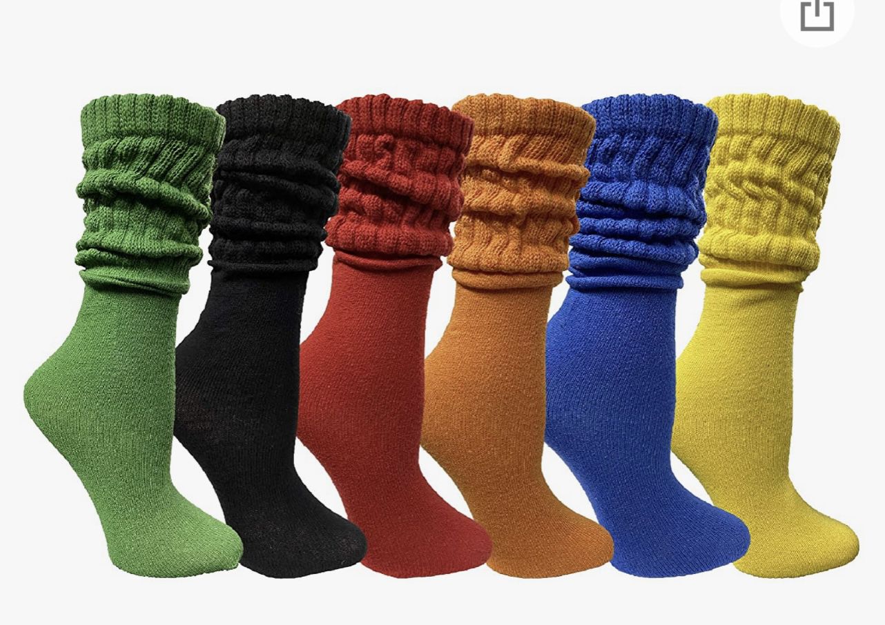 women’s stacked socks 2 for $8 any colors 