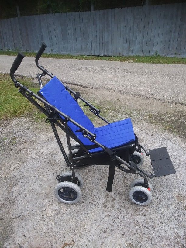 Ottobock Eco Buggy Stroller Blue and black
