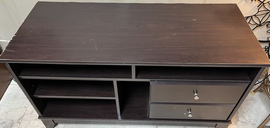 Brown 47” TV Stand with Media Storage  Thumbnail