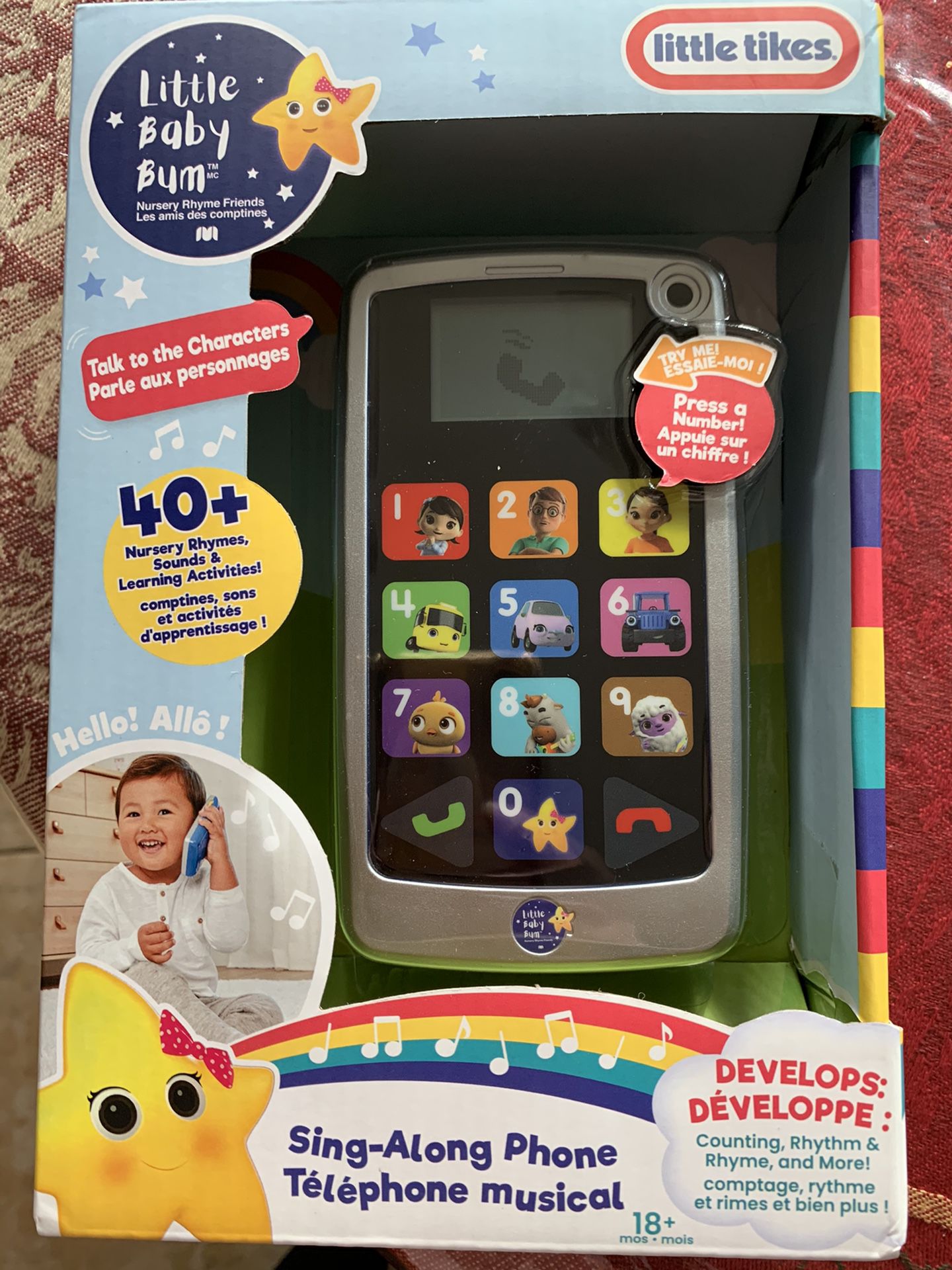 Sing Alone Phone Toys New 