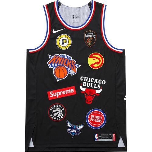 Supreme Nike NBA jersey black SS18