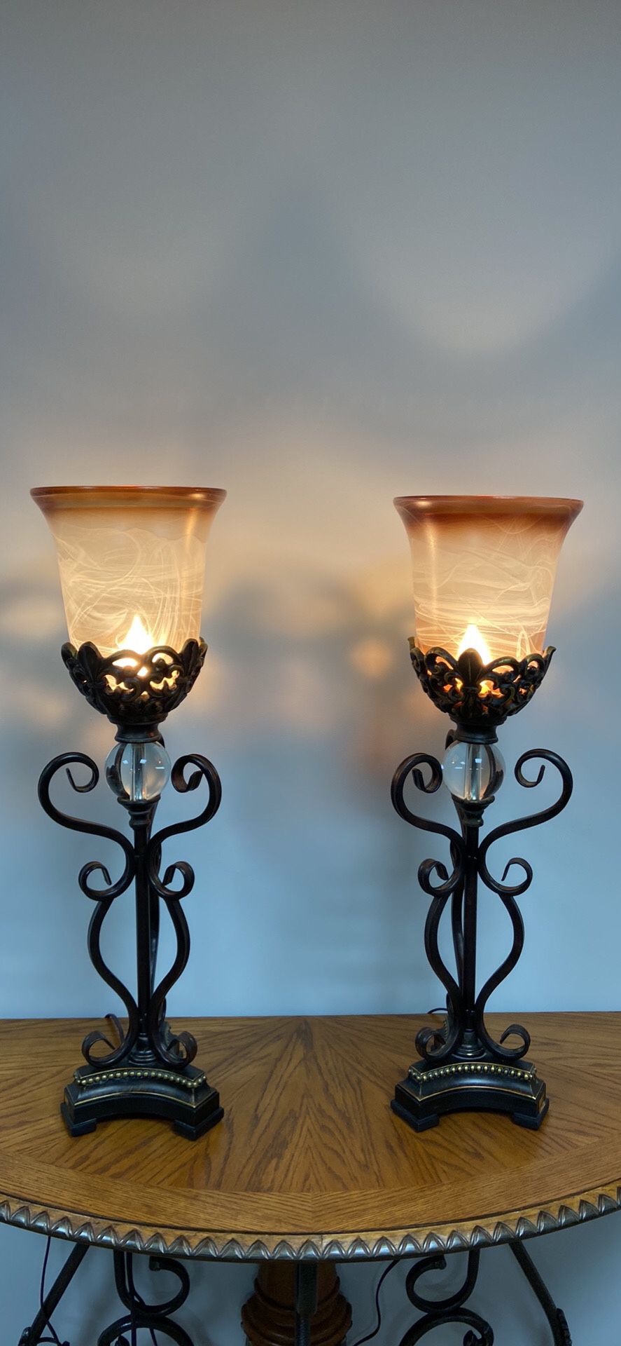 Two Beautiful Lamps
