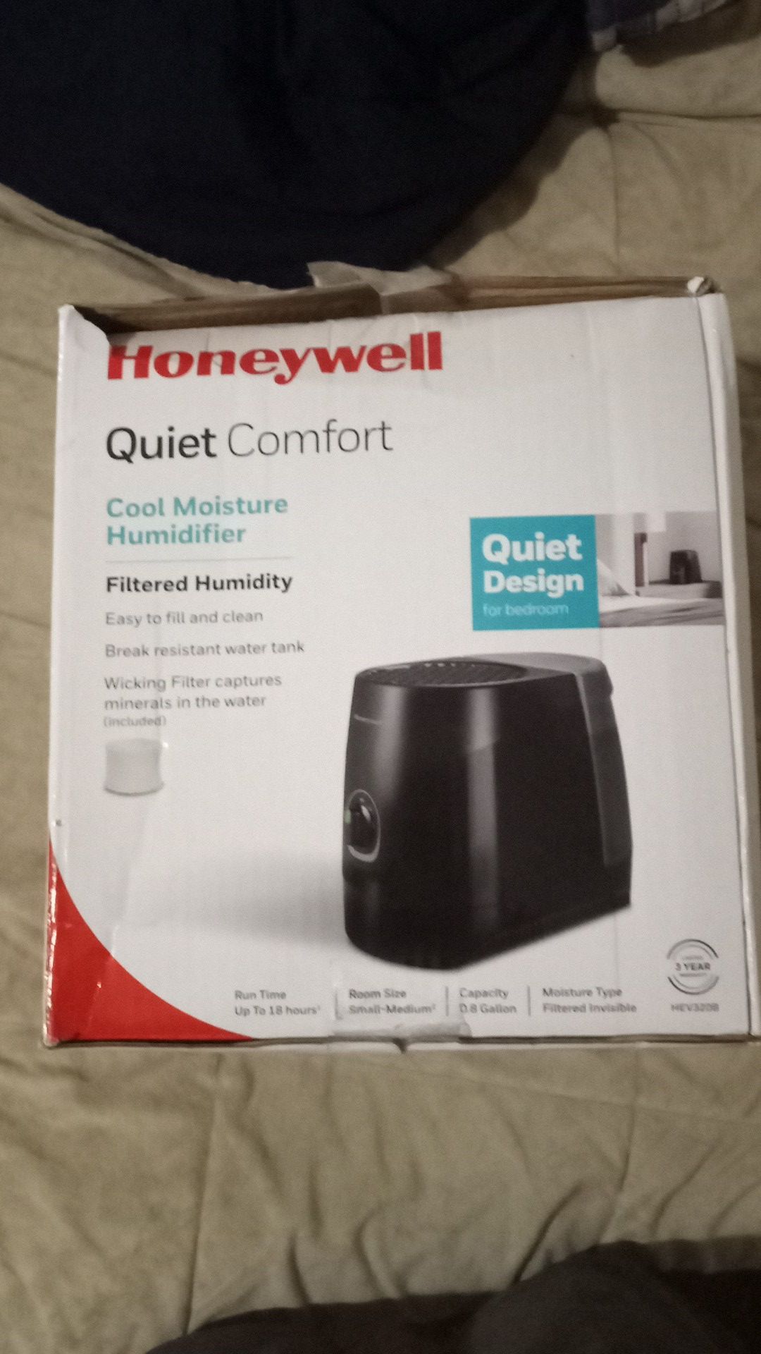 Honeywell Cool moisture humidifier