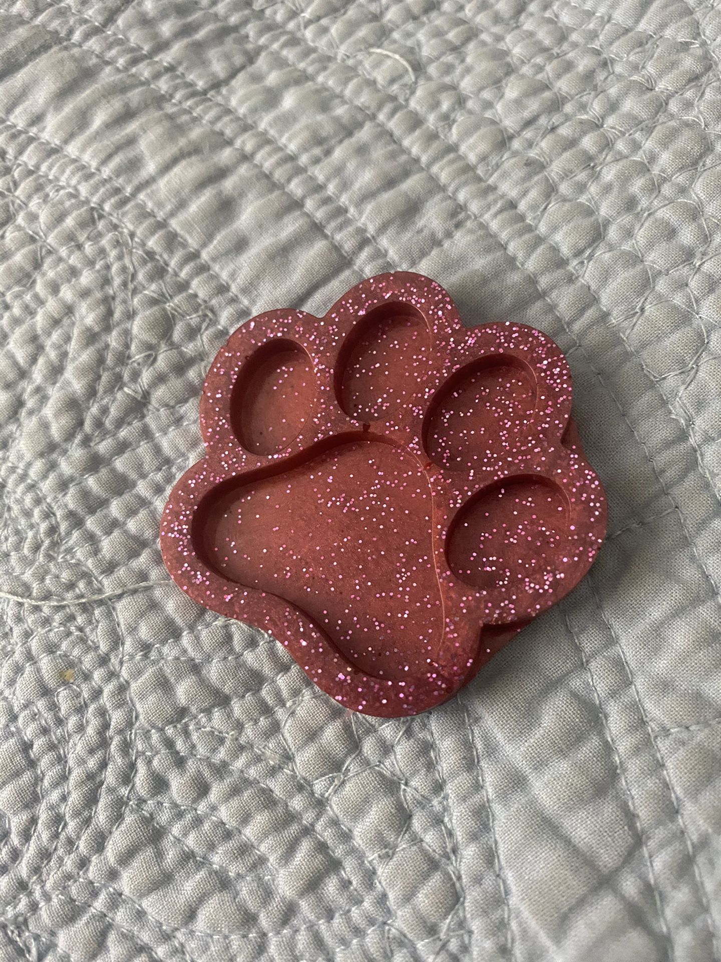 Silicone mold. Cute Pet Paw.