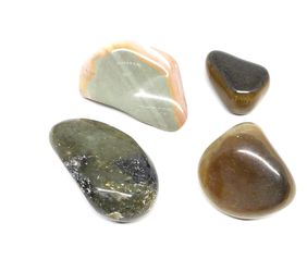 Set Of 7 Polished Stones 261g Total  Thumbnail