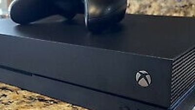 Microsoft Xbox One X 1TB Console - Black.
