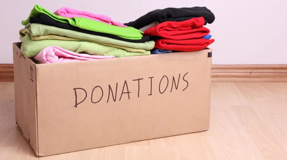 Accepting Used Clothing Donations