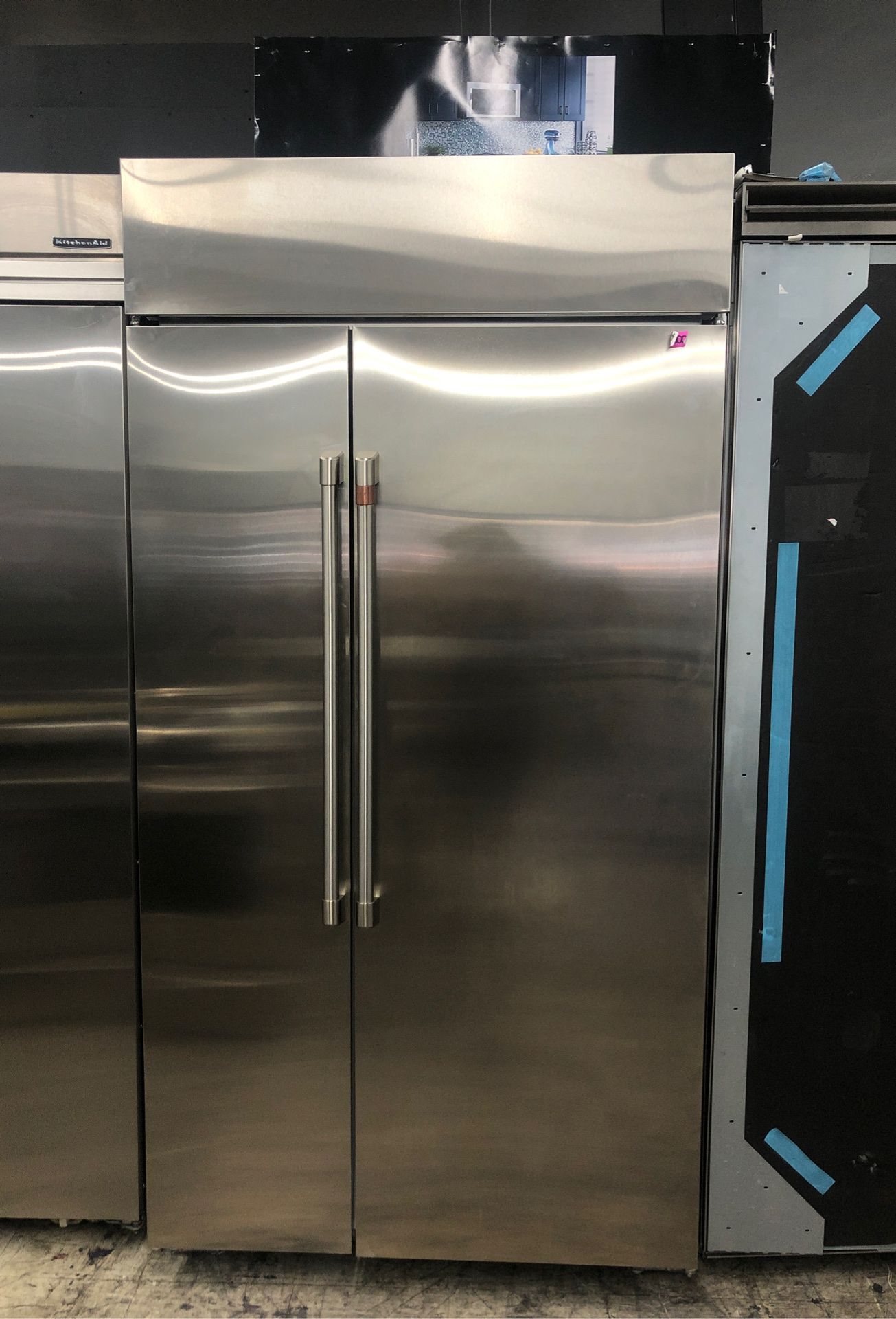 GE CAFE SIDE BY SIDE STAINLESS STEEL REFRIGERATOR for Sale in La Mesa