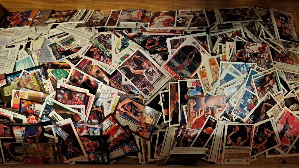 Large Lot of Basketball Cards 1988- 1998 some Rookies 2000 ct