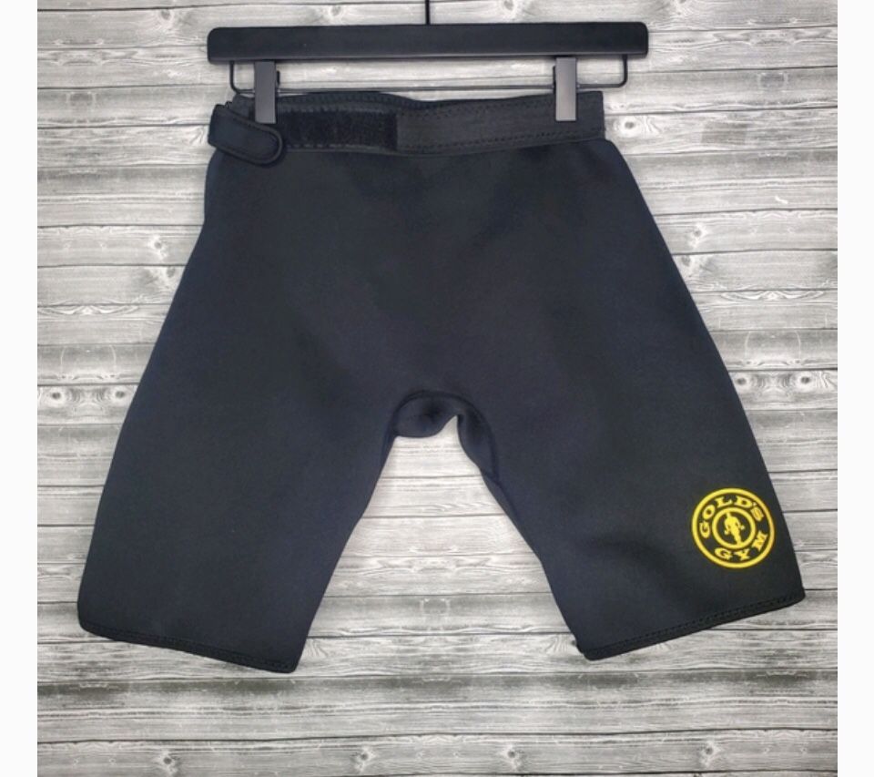 New Gold's Gym Adjustable Large/ X-Large * Unisex * Neoprene Slimming Shorts 🏋️♀️ $25