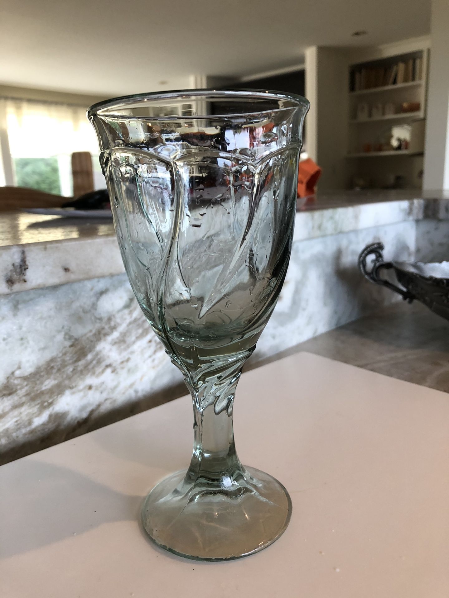 Light Green Sweet Swirl Iced Tea Goblets set of 12 by Noritake
