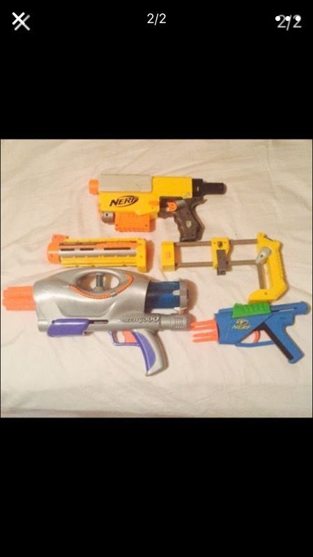 3 nerf guns for sale