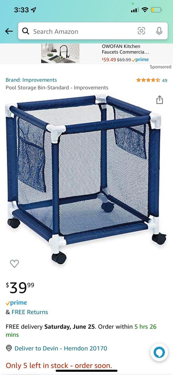 Pool Container