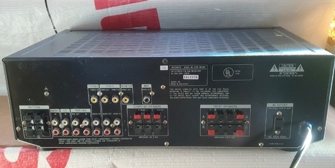 Sony Stereo Receiver