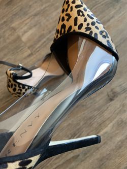 Renvy Leopard Heels Size 8M Thumbnail