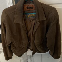 Leather Bomber Jacket Adventure Bound With Thinsulate Thermal Liner by Wilson’s Leather.  Thumbnail