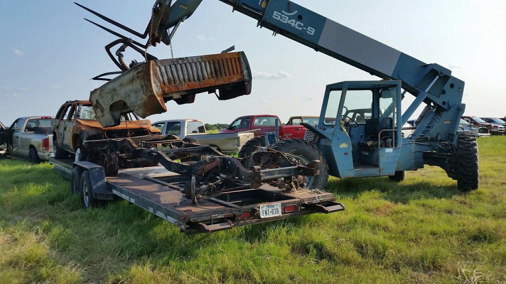 Heavy Duty Forklift Extensions! 8’ Fitting 4” Forks