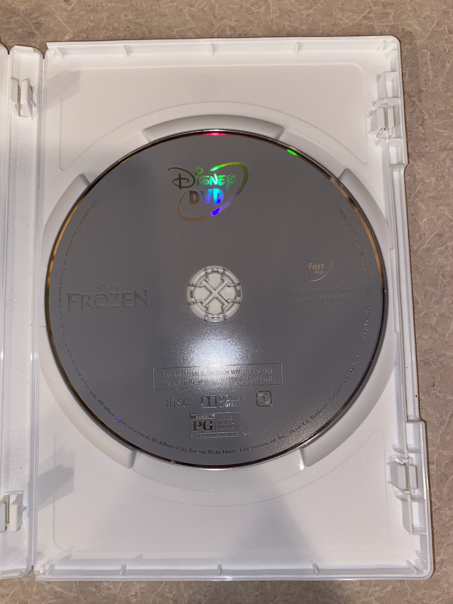Frozen DVD