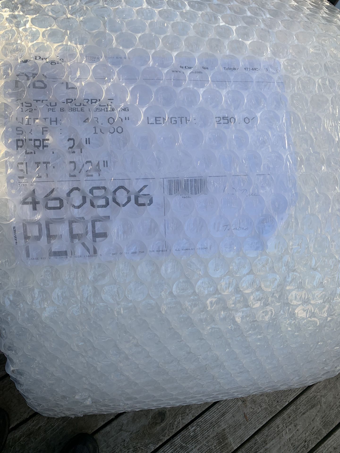 Industrial Bubble Wrap