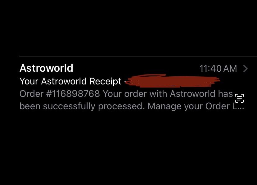 Astroworld Tickets