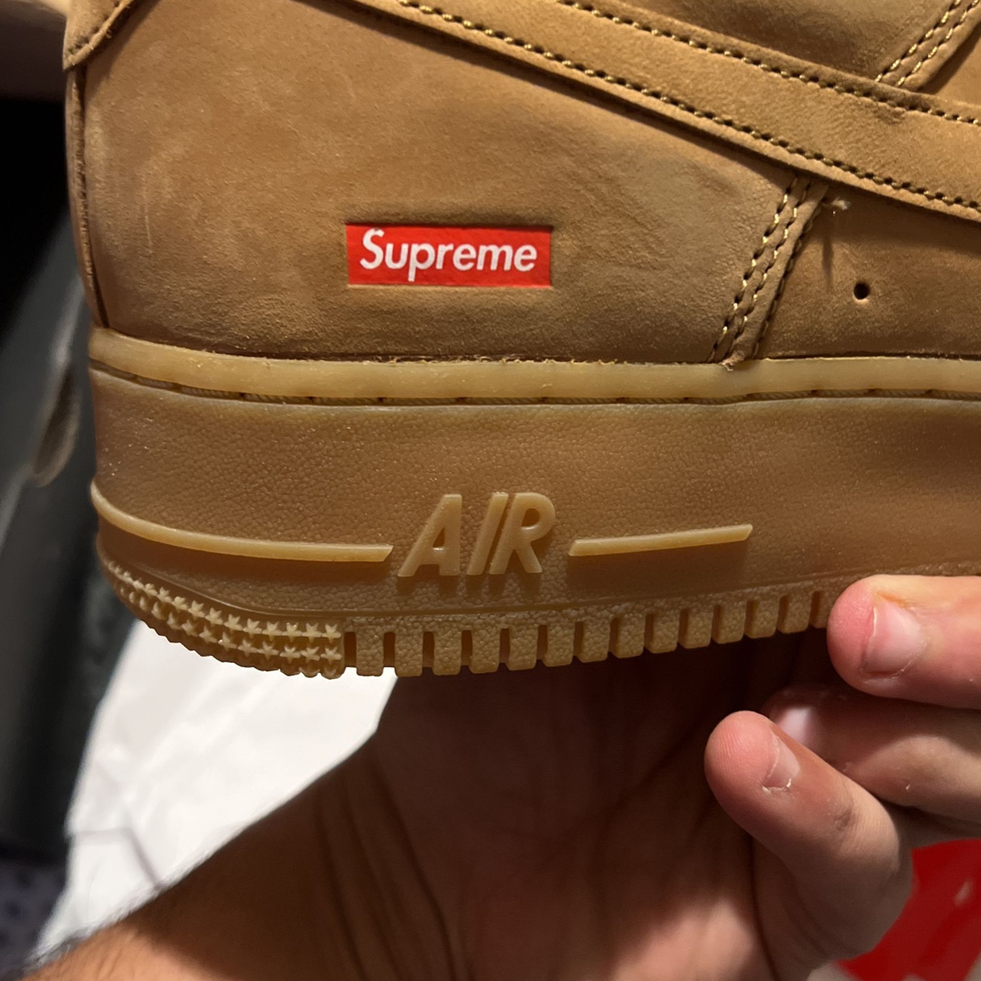 Brand New Never Worn Supreme AF1 With Extra Supreme Laces for Sale in ...