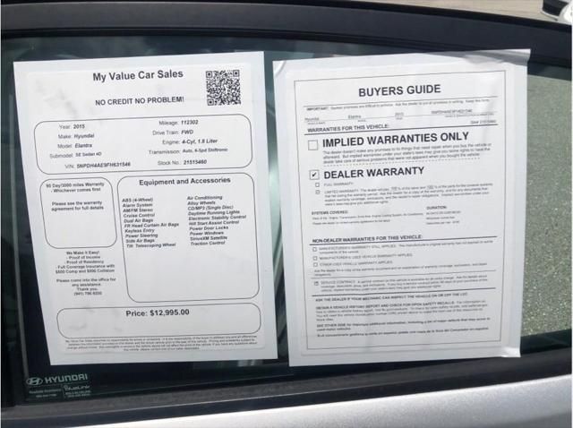 2015 Hyundai Elantra