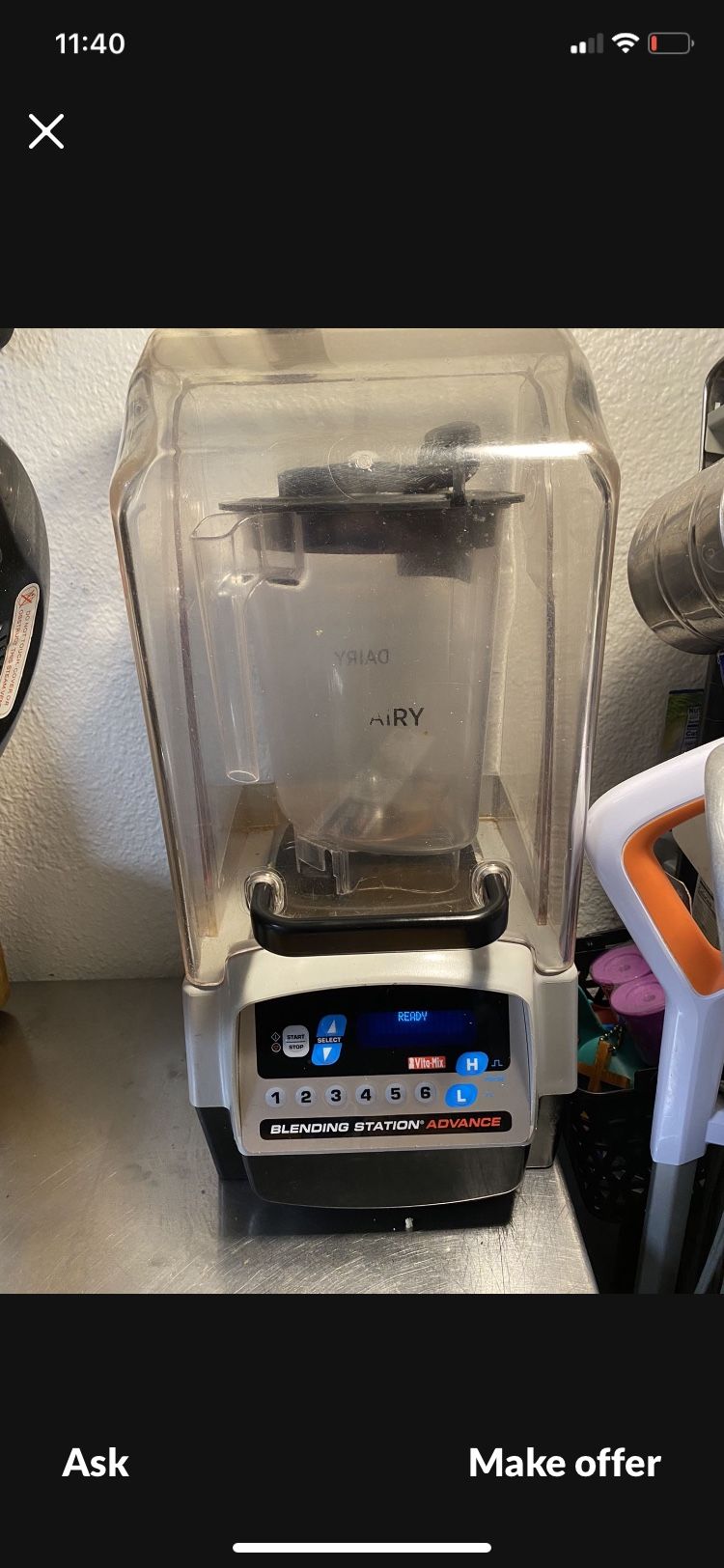 Vitamix Blending Station