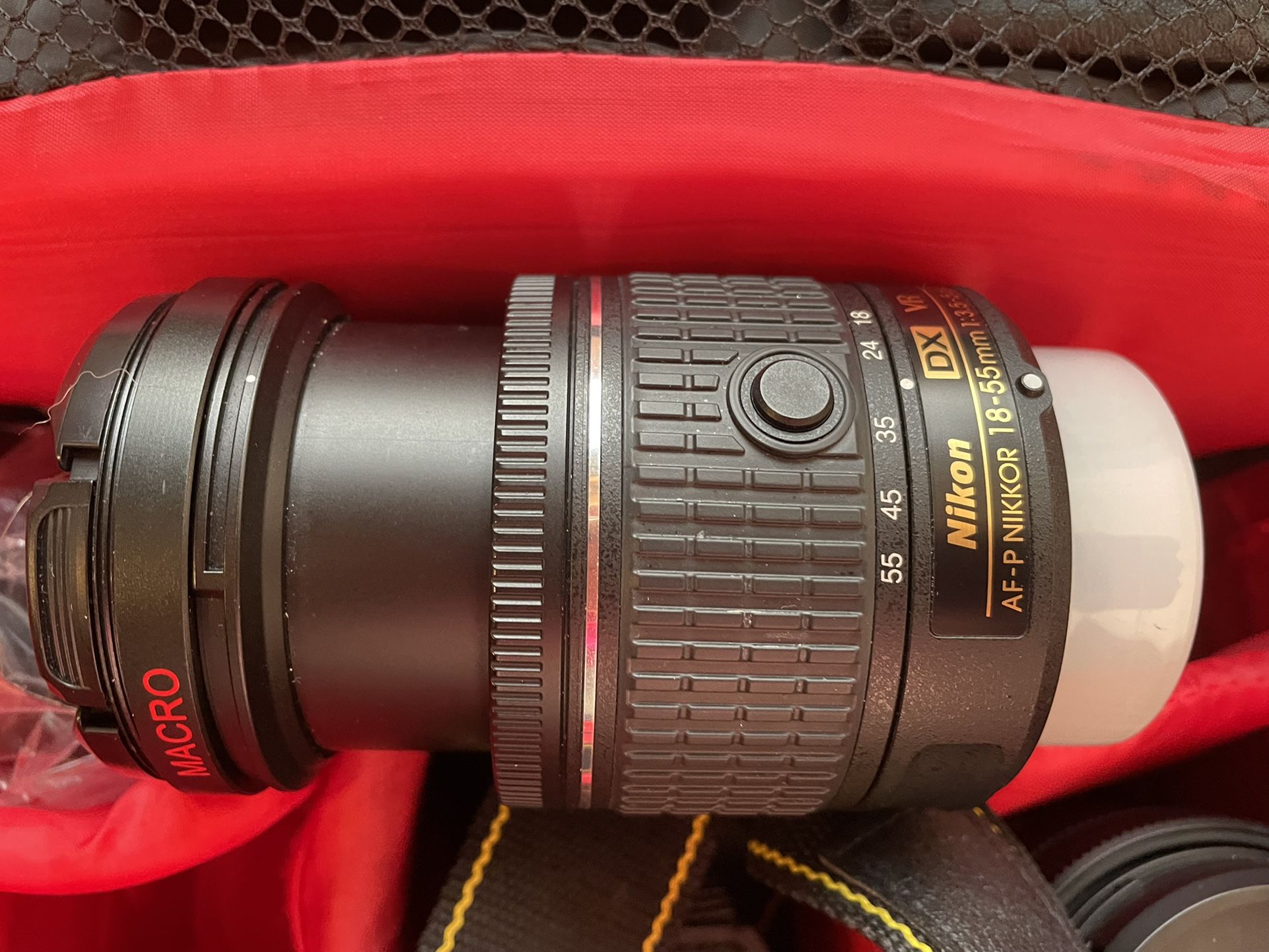 Nikon D3500 With Lenses And Accessories