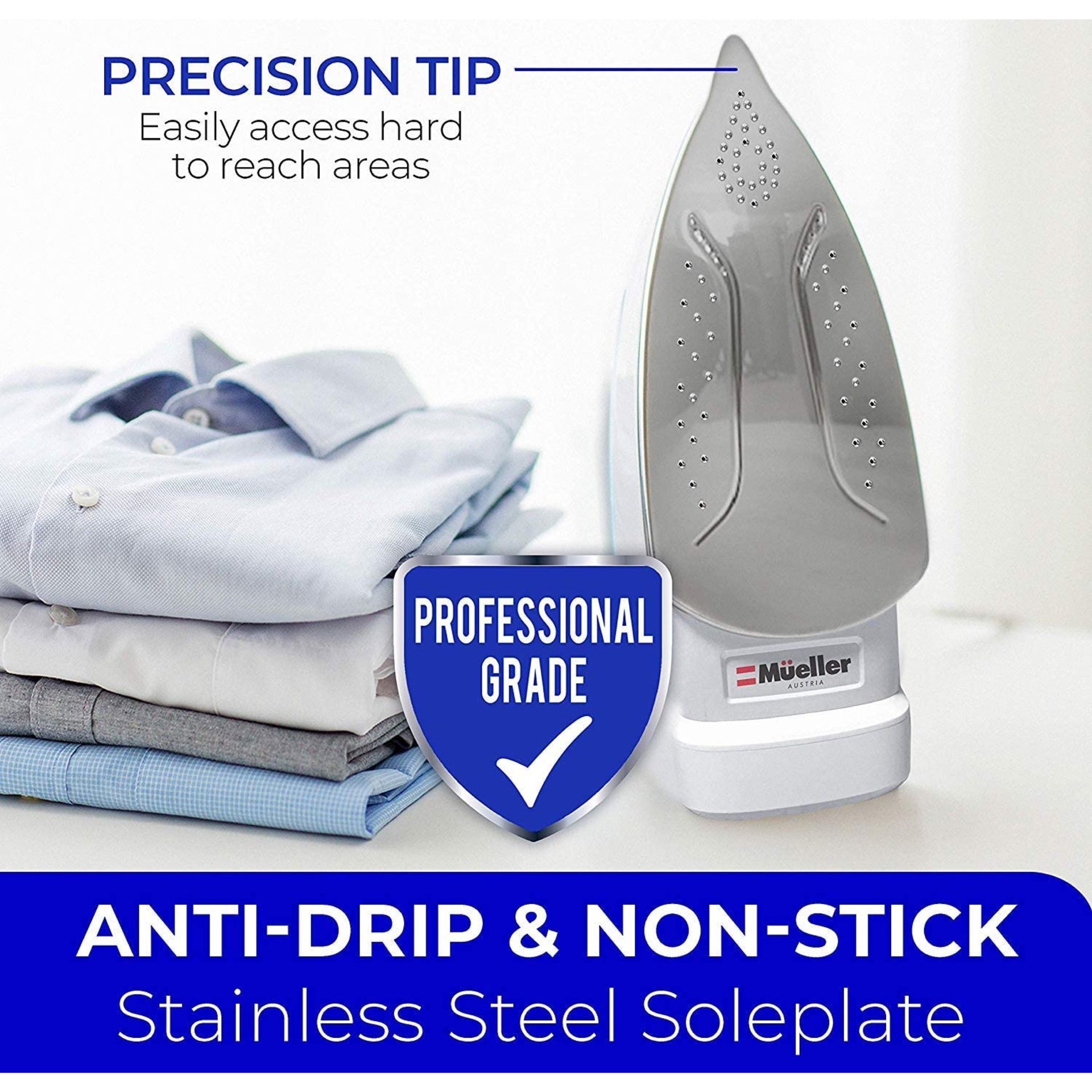 Mueller Professional Grade Steam Iron