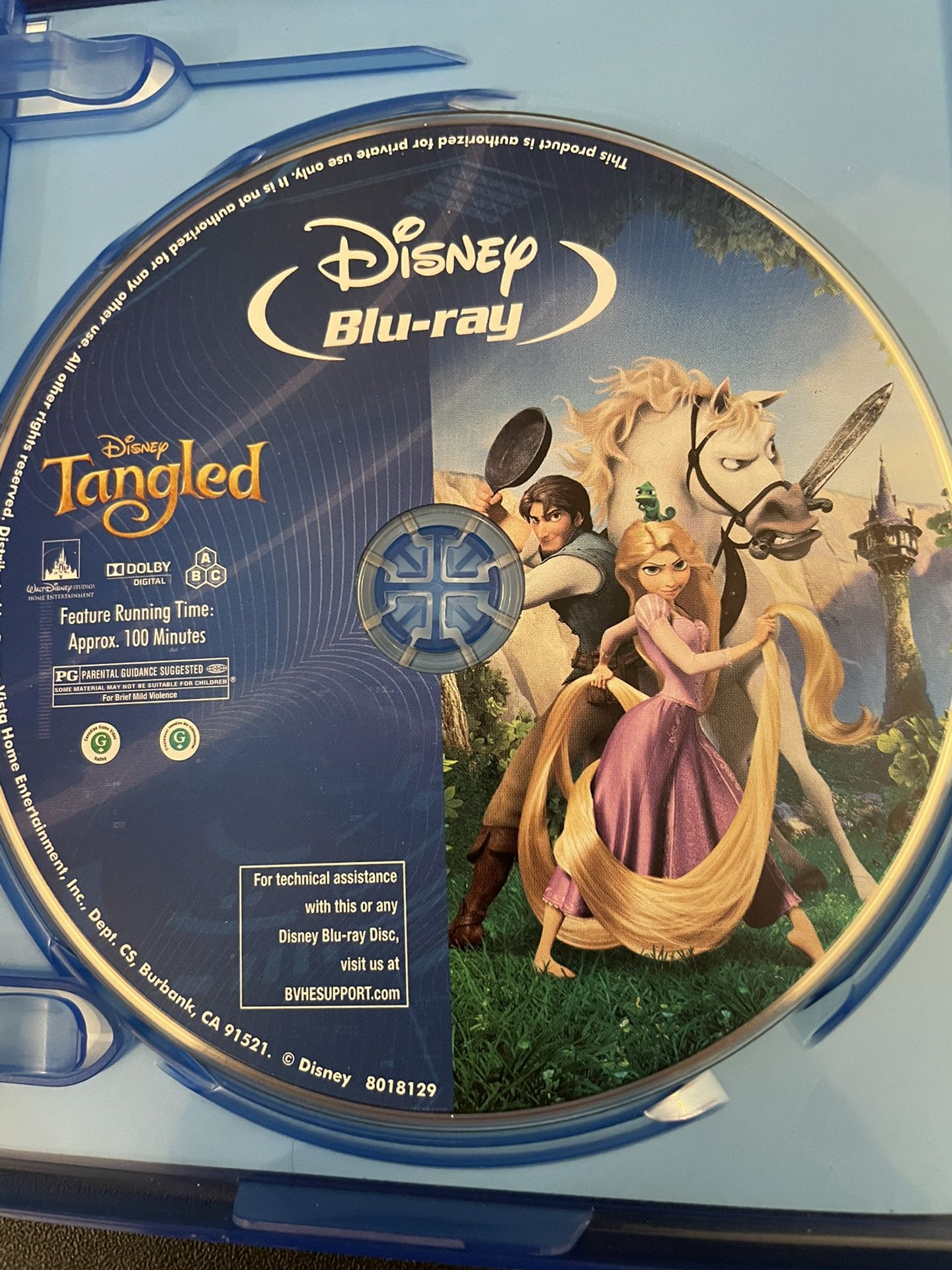 Disney TANGLED (Blu-Ray)