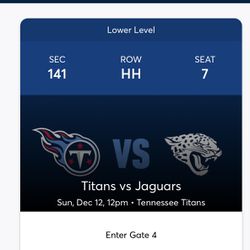 Tennesee Titans -vs- Jacksonville Jaguars  Thumbnail