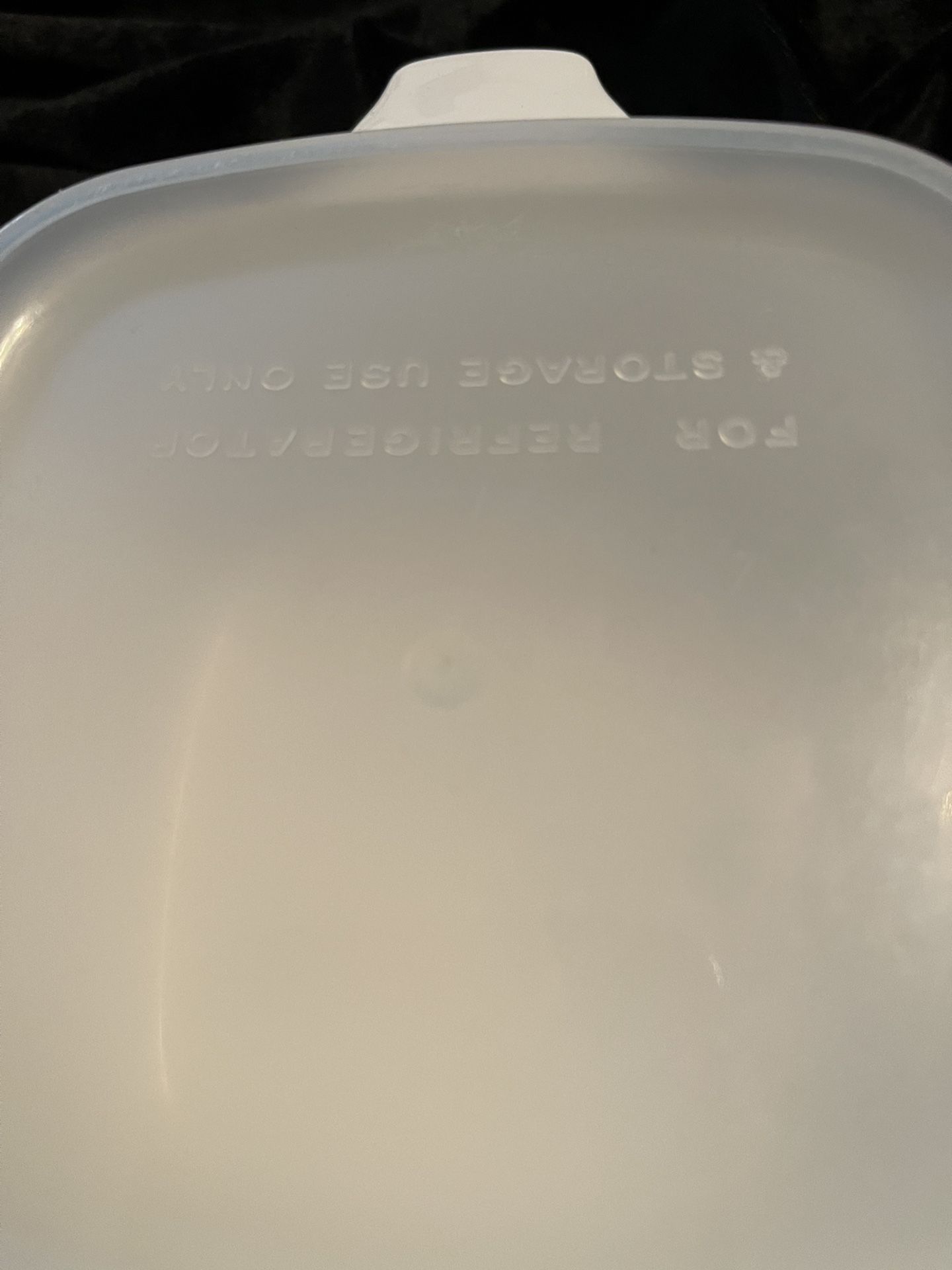 Corningware 2 3/4cup Blue Cornflower With Plastic Lid
