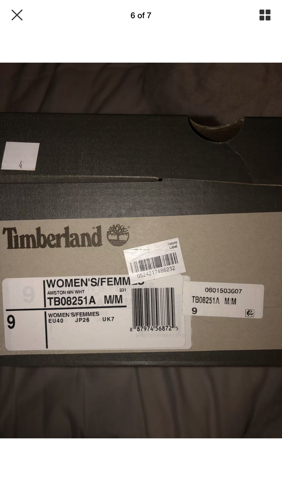 Timberland Women’s Amston 6 Inch High Heel Boots Size 9