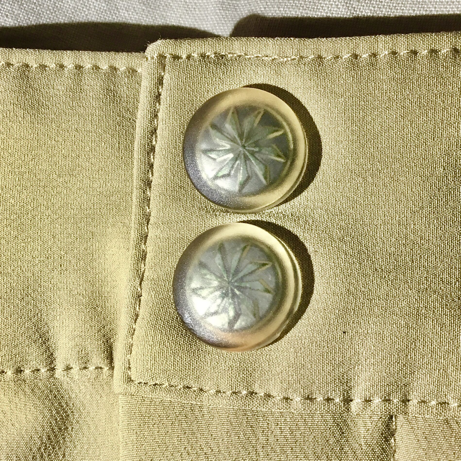 Athleta Khaki Boot Cut & Flare Pants EUC