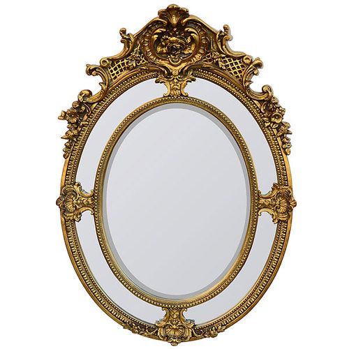 World Of Decor Gold Mistress Oval Mirror 36X68 Specialty Used To Stage Model Home Ornate Beveled Excellent Mint Condition Used To Stage A Model H