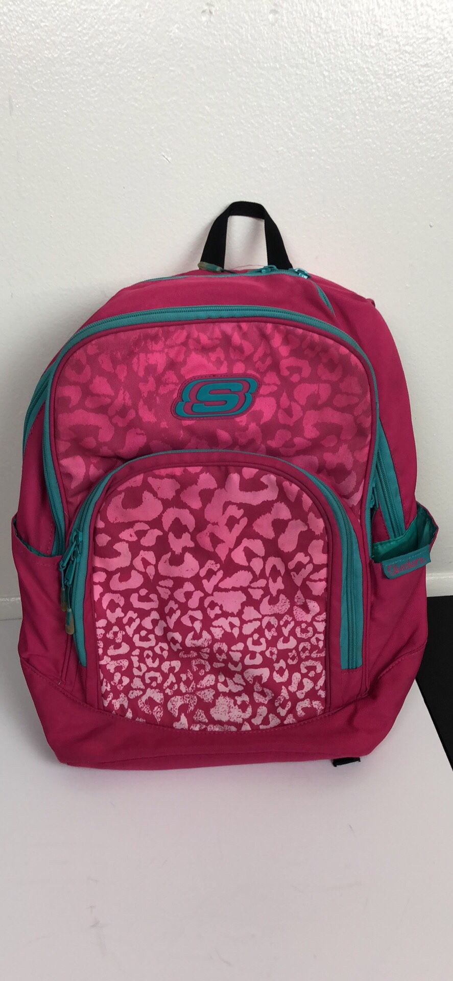 Skechers Backpack Pink / Green Trim&Inside